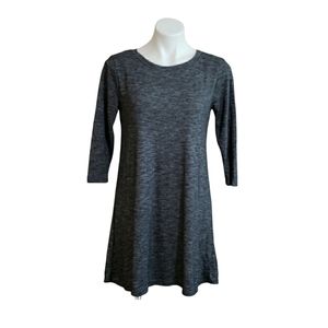 One Clothing LA Baby Doll Dress Women's Size Small Navy Blue